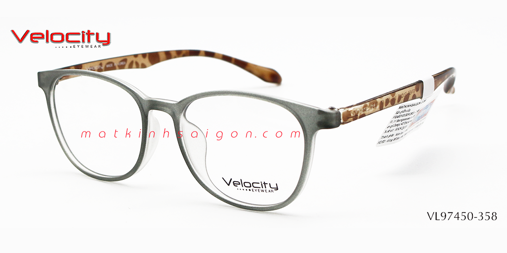 GỌNG KÍNH NHỰA NỮ VELOCITY VL97450-358