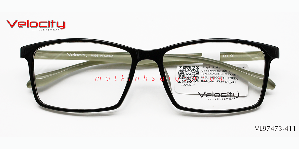 GỌNG KÍNH NHỰA VELOCITY VL97473-411 - Hover