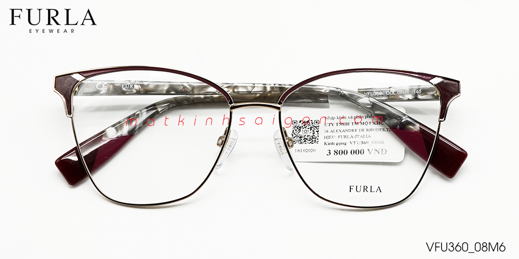 GỌNG KÍNH FURLA VFU360 08M6 - Hover