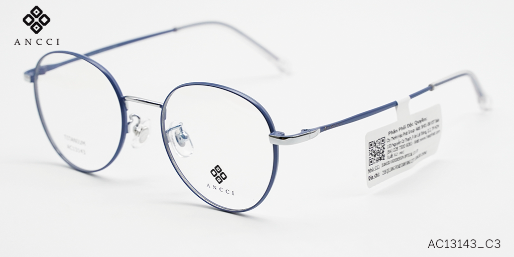 GỌNG KÍNH ANCCI TITANIUM AC13143_C3 - Hình 5