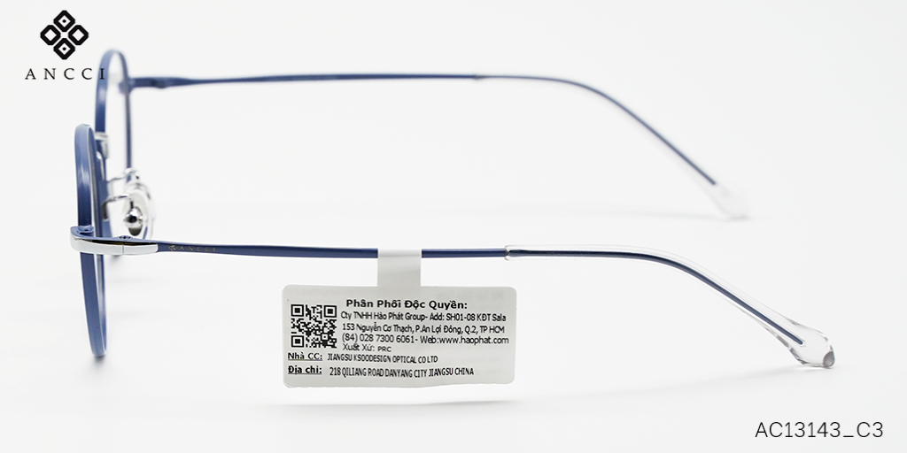 GỌNG KÍNH ANCCI TITANIUM AC13143_C3 - Hình 6