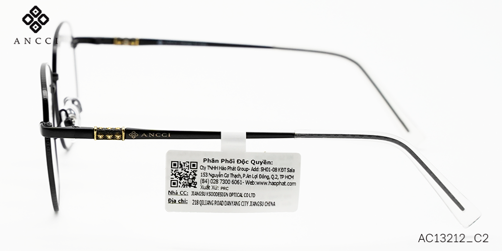 GỌNG KÍNH ANCCI METAL AC13212_C2 - Hình 6
