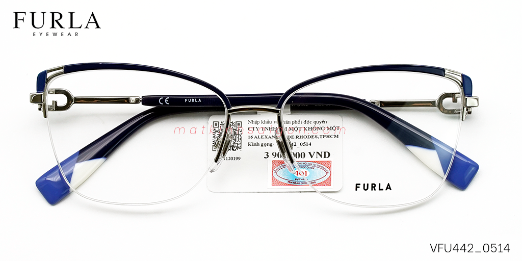 Gọng Kính Furla VFU442 0514 - Hover