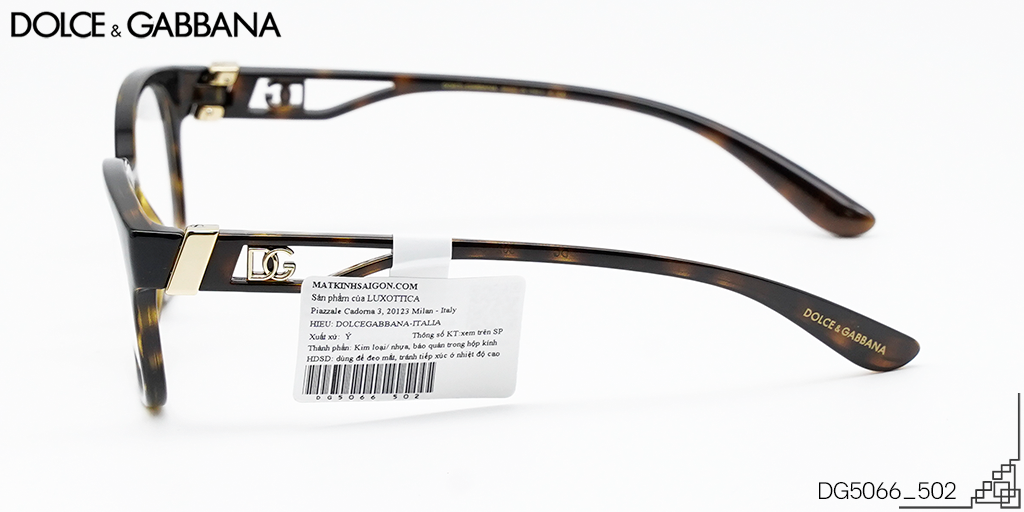 Gọng Kính Dolce & Gabbana DG5066-502 - Hình 7