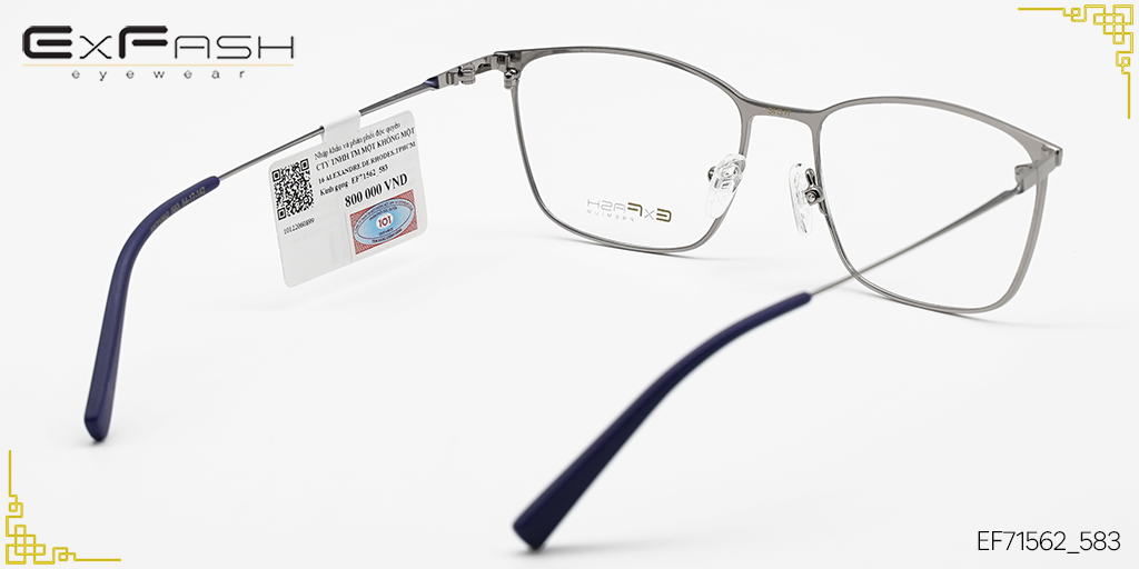 Gọng Kính Hợp Kim Exfash EF71562_583 - Hình 4
