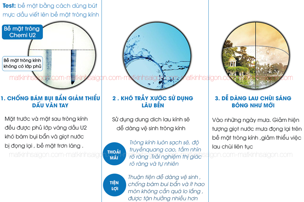 Tròng Kính Đổi Màu 1.60 Chemi Sun Guard - Hình 4