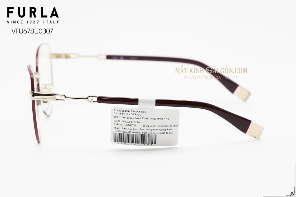 Gọng Kính Furla VFU678 0307 - Hình 8