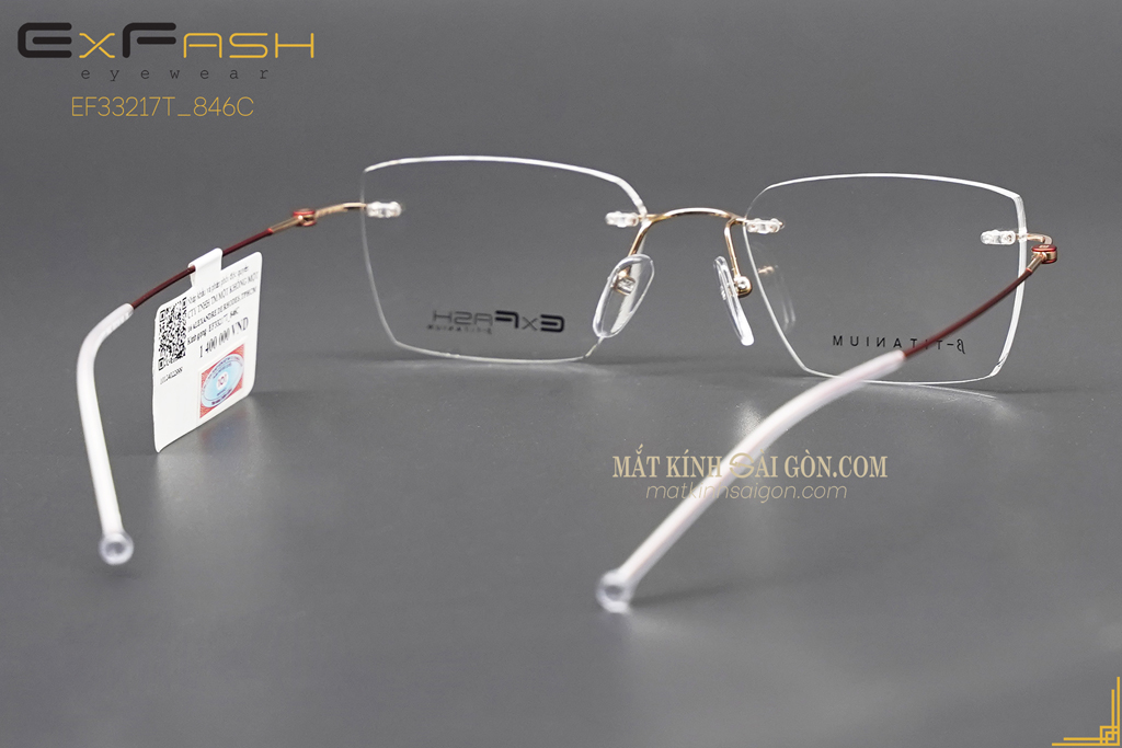 Gọng Kính ExFash EF33217T 846C - Hình 3