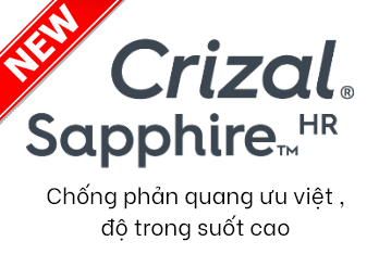 Giới thiệu tròng kính Crizal Sapphire HR