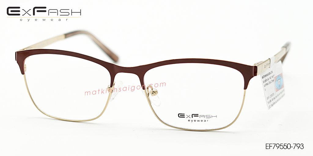 Gọng Kính Hợp Kim Exfash EF79550-793