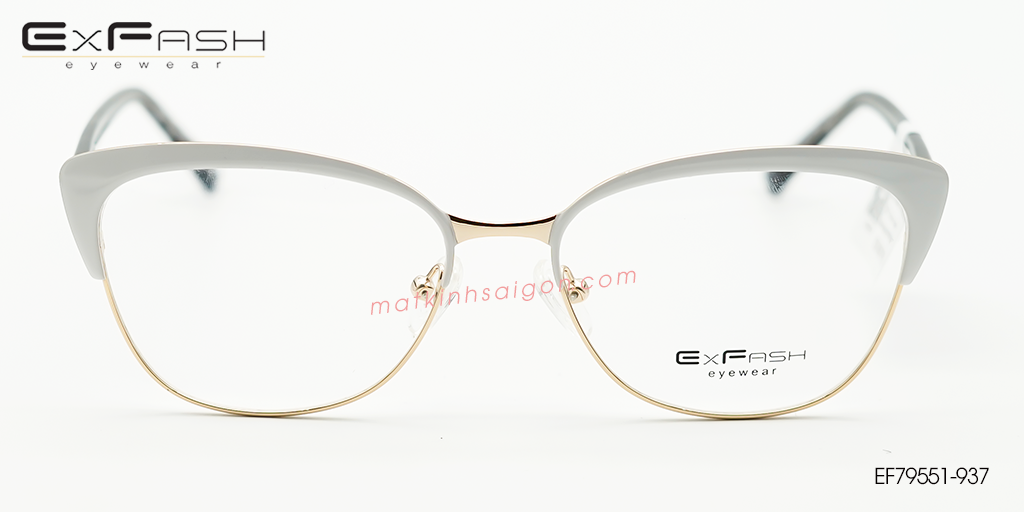 Gọng Kính Hợp Kim Exfash EF79551-880 - Hình 3