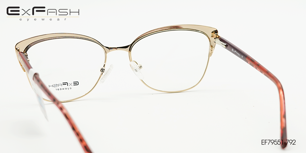 Gọng Kính Hợp Kim Exfash EF79551-792 - Hình 4