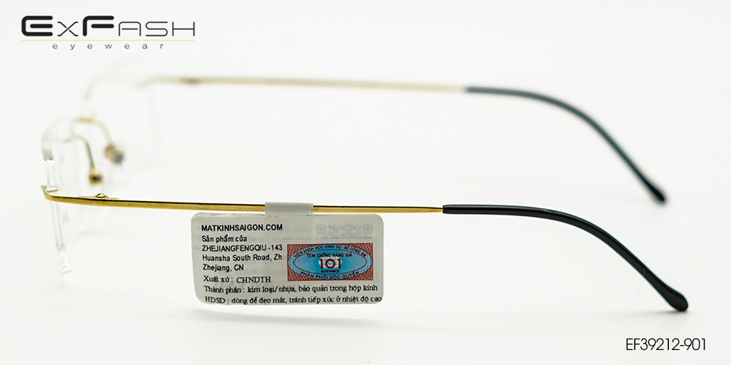Gọng Kính B-Titanium Exfash EF39212-901 - Hình 4