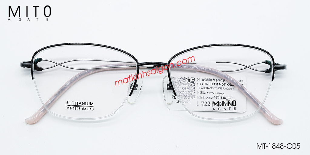 Gọng Kính B-Titanium MITO MT1848-C05 - Hover