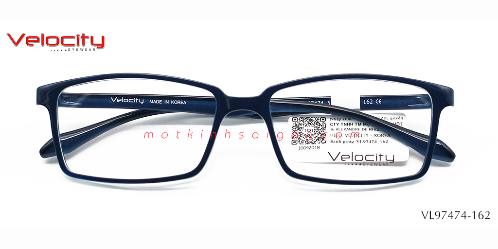 GỌNG KÍNH NHỰA VELOCITY VL97474-162 - Hover