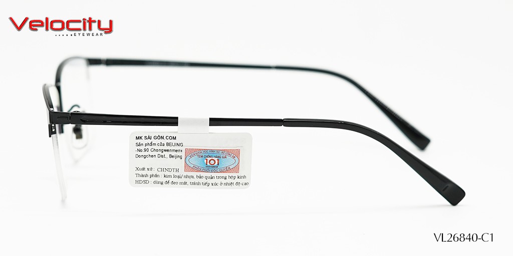 GỌNG KÍNH HỢP KIM VELOCITY VL26840-C1 - Hình 5