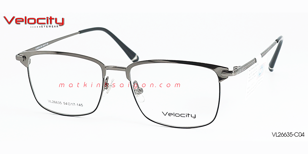 GỌNG KÍNH HỢP KIM VELOCITY VL26635-C04