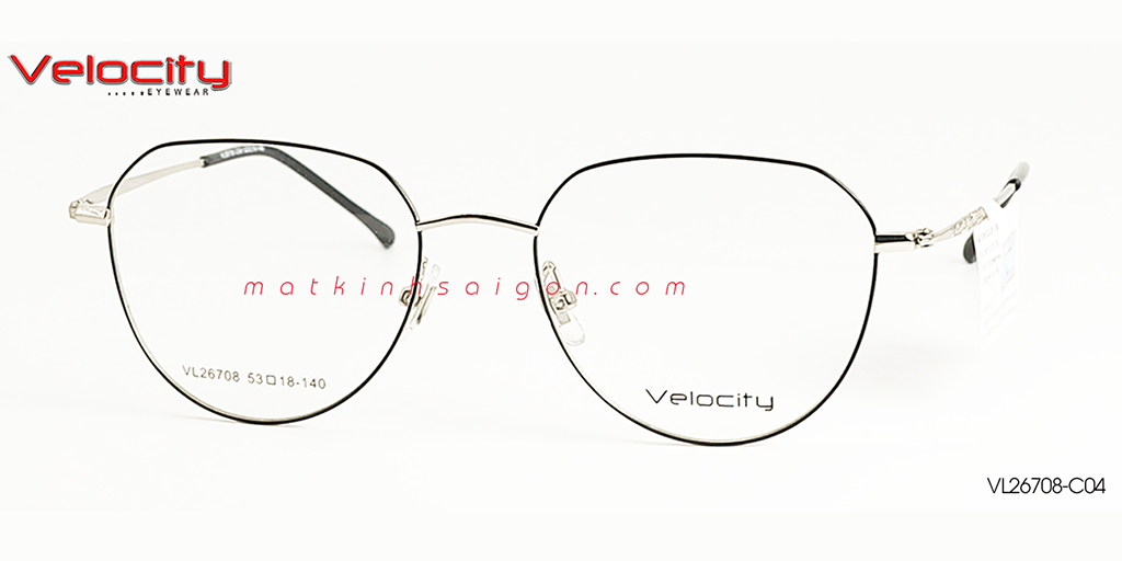 GỌNG KÍNH HỢP KIM VELOCITY VL26708-C04