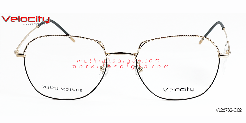 GỌNG KÍNH HỢP KIM VELOCITY VL26732-C02 - Hình 3