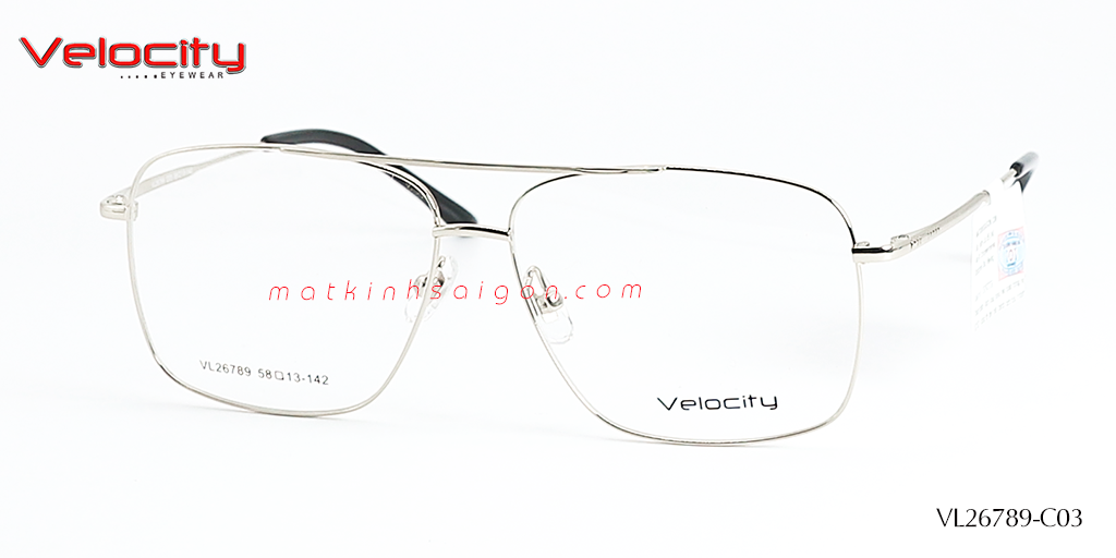 GỌNG KÍNH HỢP KIM VELOCITY VL26789-C03