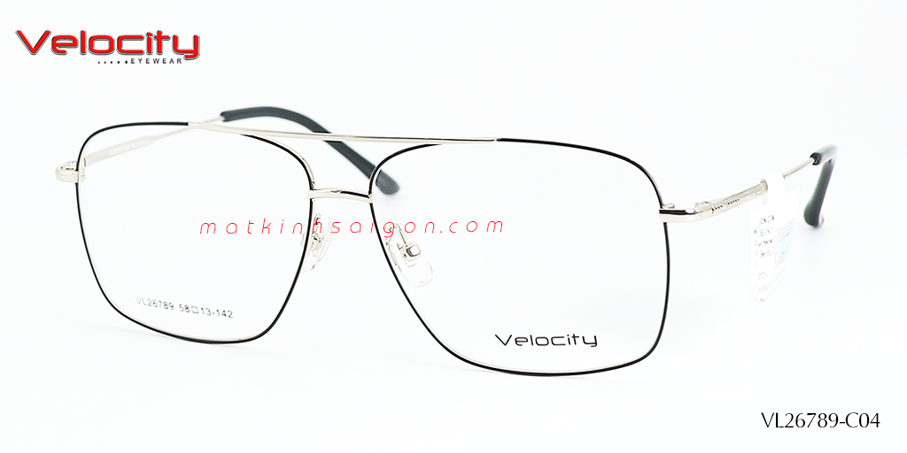 GỌNG KÍNH HỢP KIM VELOCITY VL26789-C04
