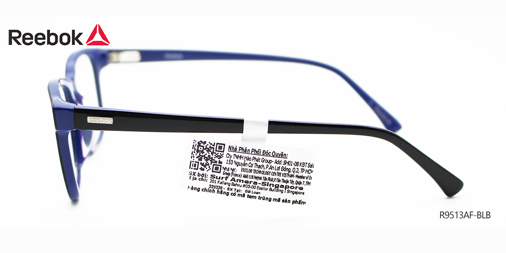 Gọng Kính Nhựa TR90 Reebok R9513AF-BLB - Hình 5
