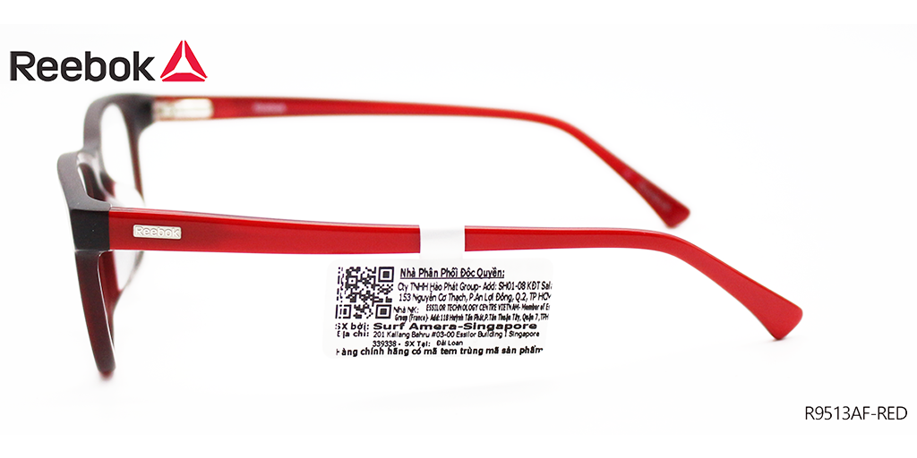 Gọng Kính Nhựa TR90 Reebok R9513AF-RED - Hình 5