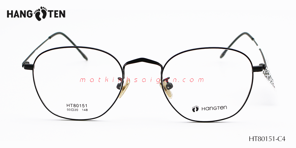 Gọng Kính Hợp Kim HangTen HT80151 C4 - Hình 3