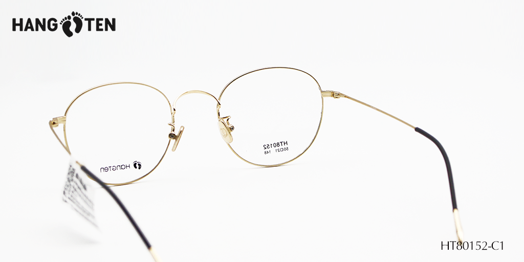 Gọng Kính Hợp Kim HangTen HT80152 C1 - Hình 4