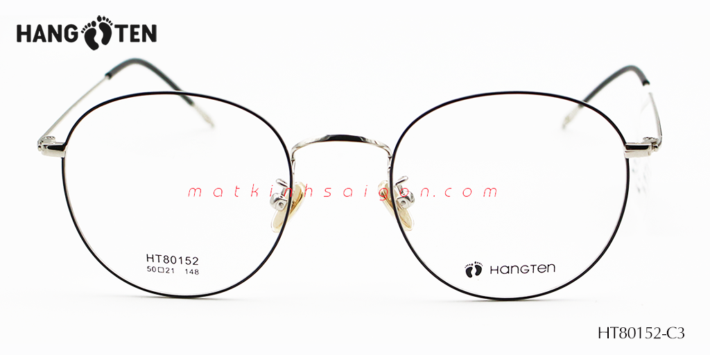 Gọng Kính Hợp Kim HangTen HT80152 C3 - Hình 3