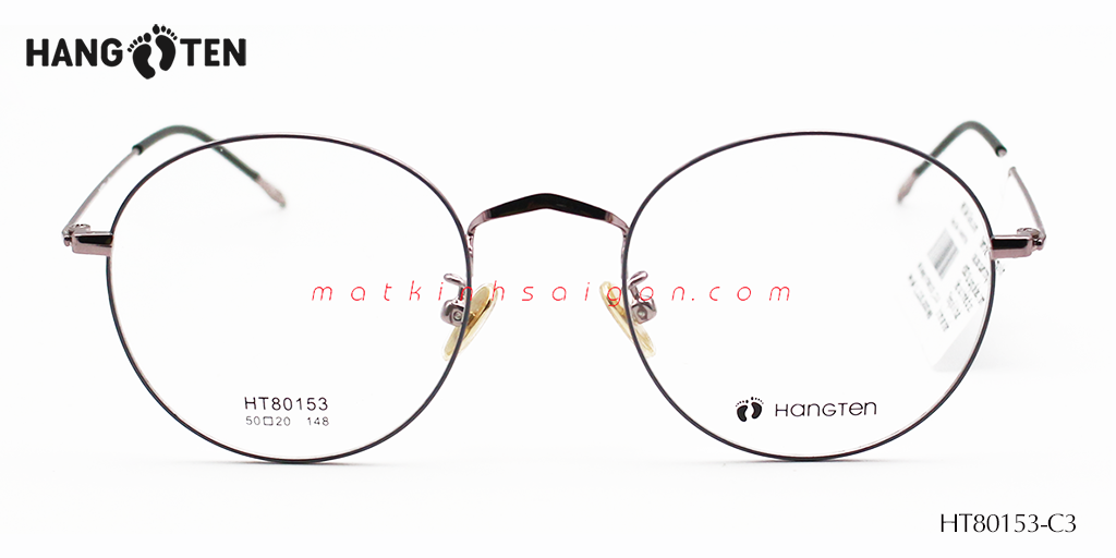 Gọng Kính Hợp Kim HangTen HT80153 C3 - Hình 3