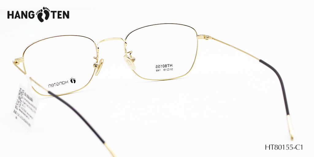 Gọng Kính Hợp Kim HangTen HT80155 C1 - Hình 4