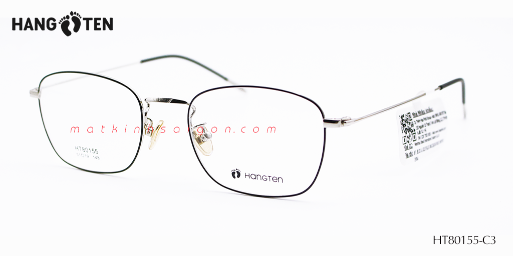 Gọng Kính Hợp Kim HangTen HT80155 C3