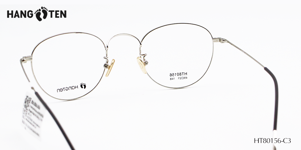 Gọng Kính Hợp Kim HangTen HT80156 C3 - Hình 4