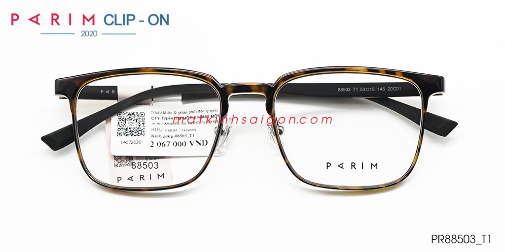 Gọng Kính Clip-On Parim PR88503 T1 - Hình 3