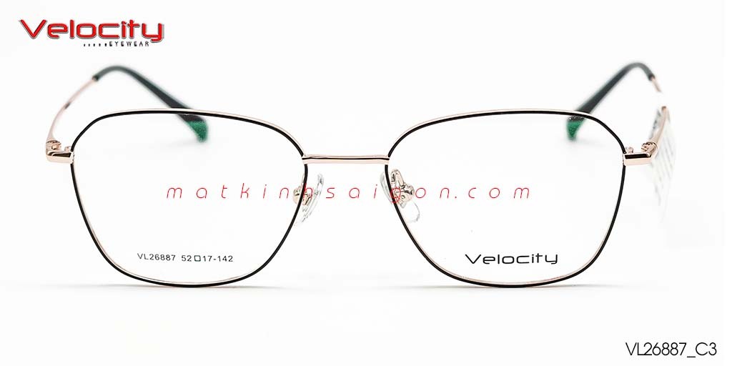 GỌNG KÍNH HỢP KIM VELOCITY VL26887_C3 - Hình 3