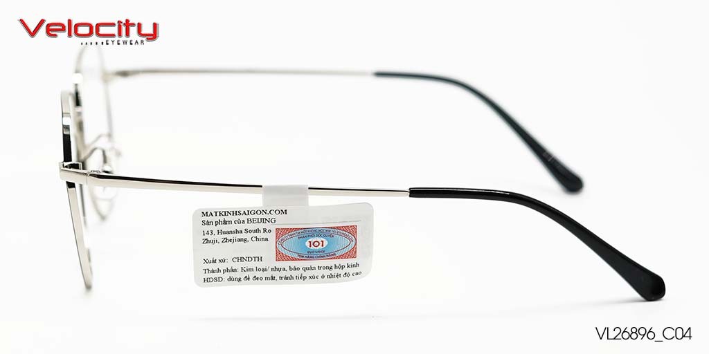 GỌNG KÍNH HỢP KIM VELOCITY VL26896_C04 - Hình 5