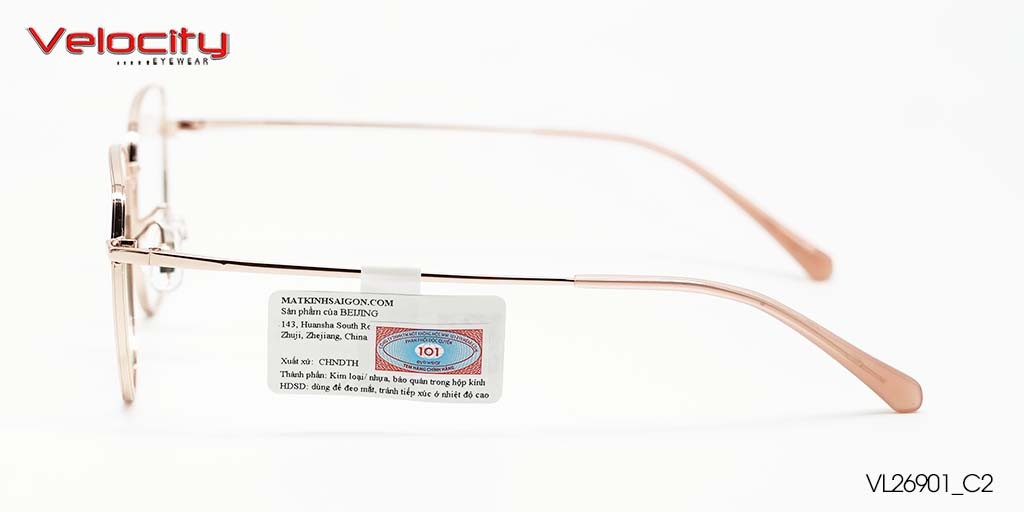 GỌNG KÍNH HỢP KIM VELOCITY VL26901_C2 - Hình 5