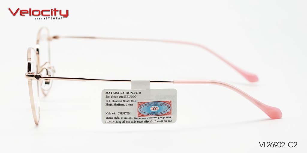 GỌNG KÍNH HỢP KIM VELOCITY VL26902_C2 - Hình 5