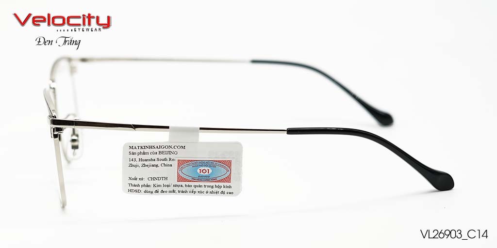 GỌNG KÍNH HỢP KIM VELOCITY VL26903_C14 - Hình 5
