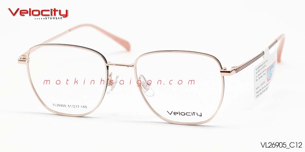 GỌNG KÍNH HỢP KIM VELOCITY VL26905_C12