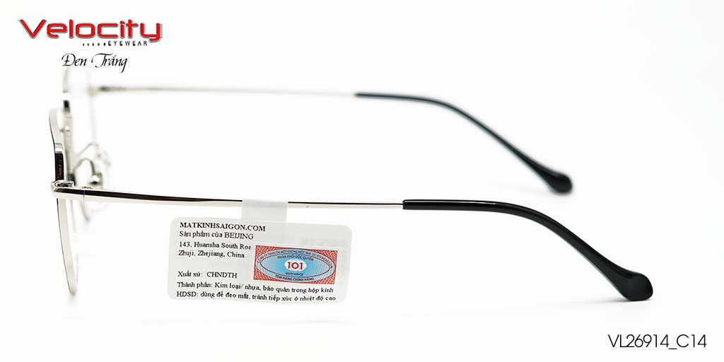 GỌNG KÍNH HỢP KIM VELOCITY VL26914_C14 - Hình 5