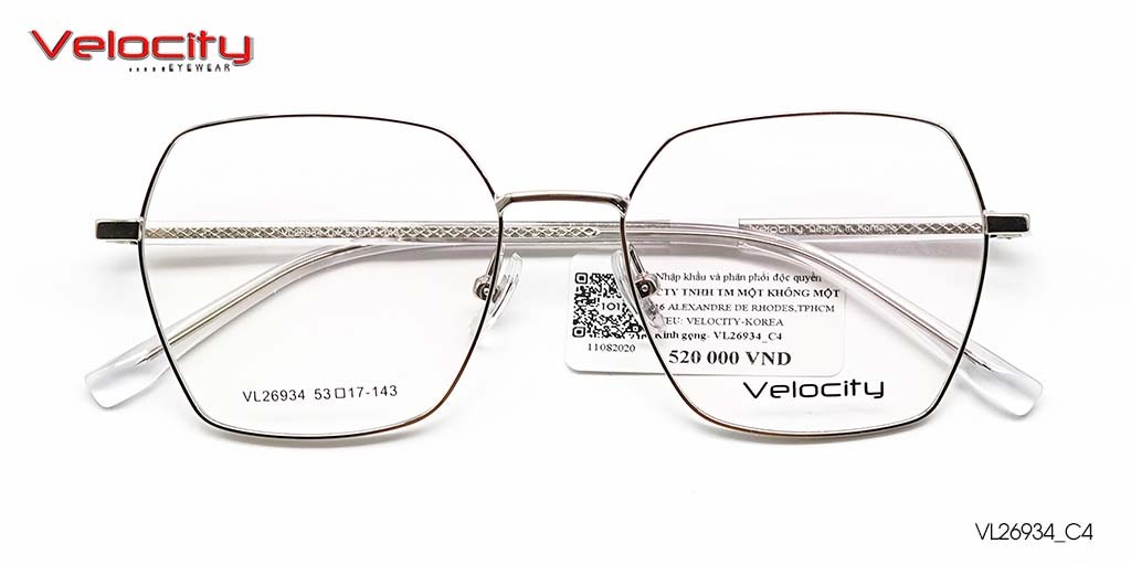 GỌNG KÍNH HỢP KIM VELOCITY VL26934_C4 - Hover