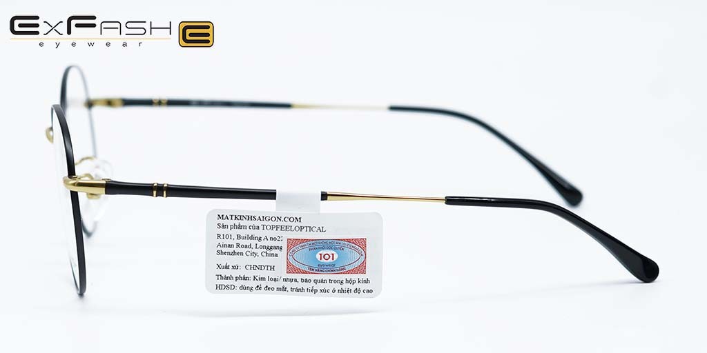 GỌNG KÍNH HỢP KIM EXFASH EF59250T_906 - Hình 5