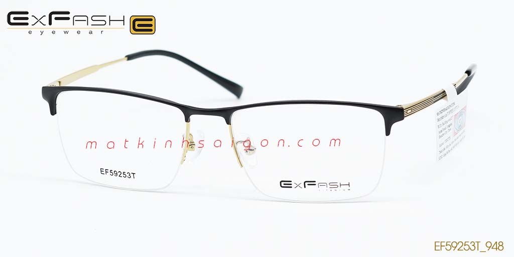 GỌNG KÍNH HỢP KIM EXFASH EF59253T_948