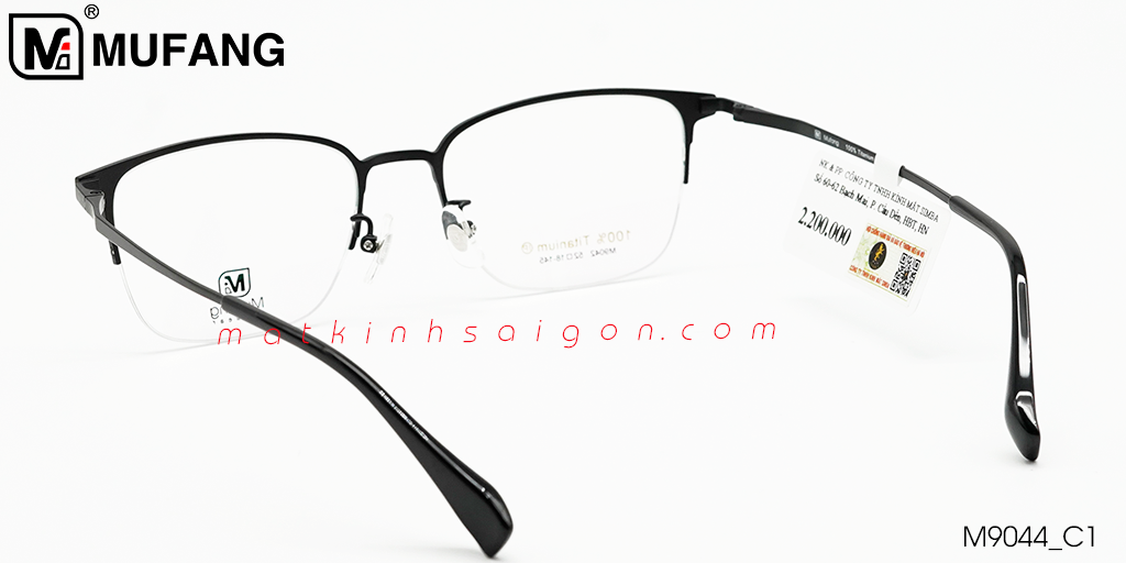 Gọng Kính B-Titanium Mufang M9042 C1 - Hình 4