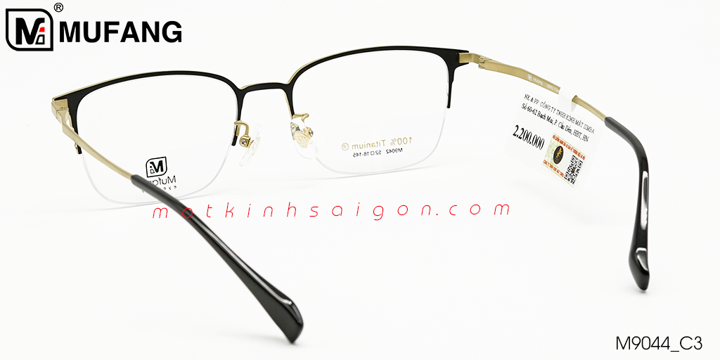 Gọng Kính B-Titanium Mufang  M9042 C3 - Hình 4