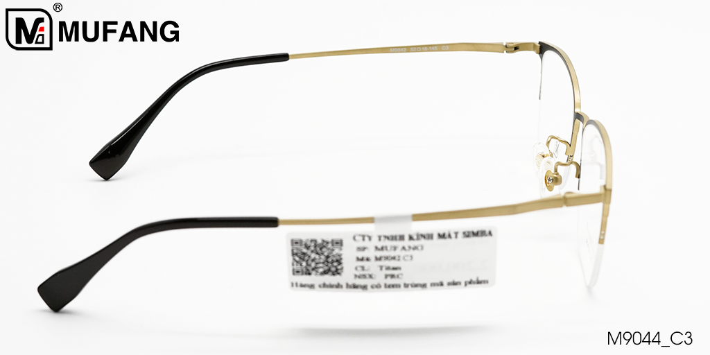 Gọng Kính B-Titanium Mufang  M9042 C3 - Hình 8