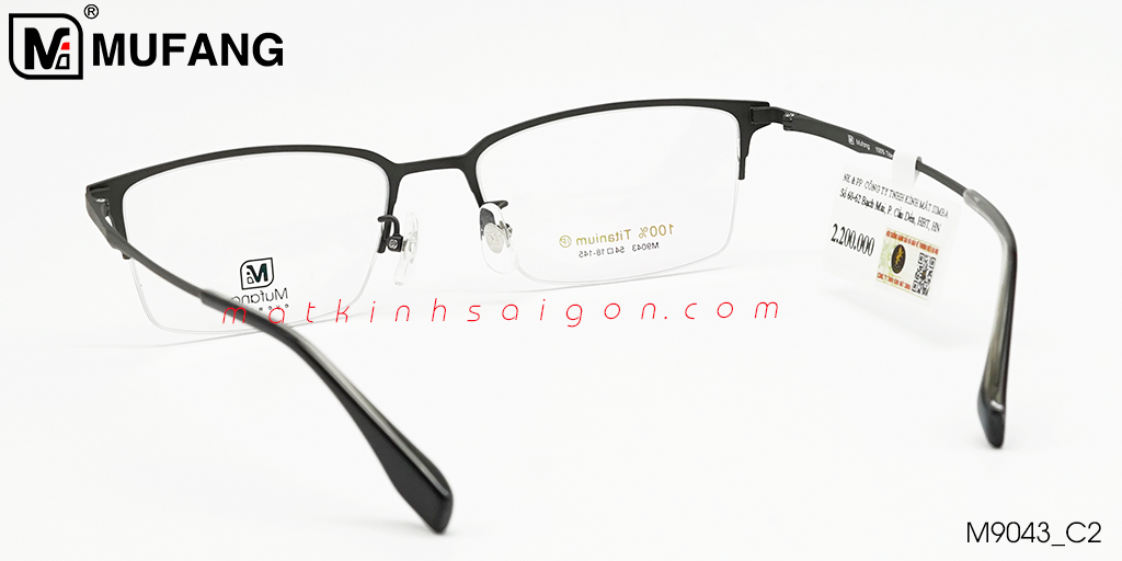 Gọng Kính B-Titanium Mufang M9043 C2 - Hình 4