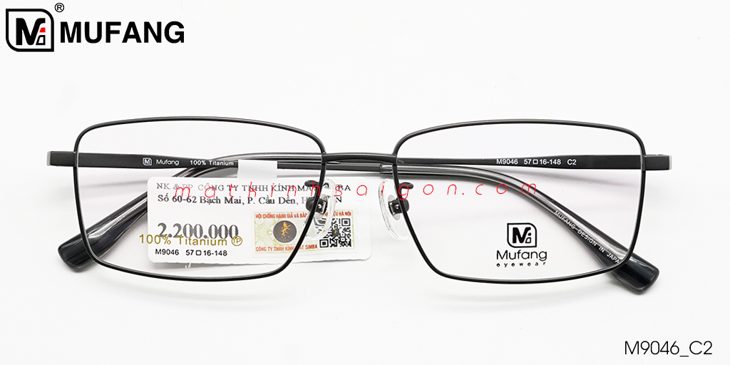 Gọng Kính B-Titanium Mufang M9046 C2 - Hover